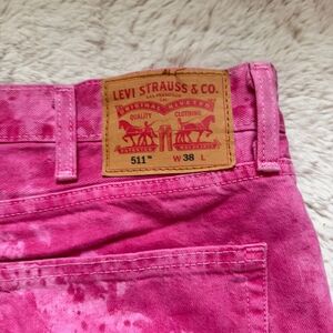 Levi's Bright Pink Denim